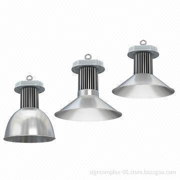 90W LED High Bay Lights, Aluminum Alloy Body with Glass Lens and Cree XML LED